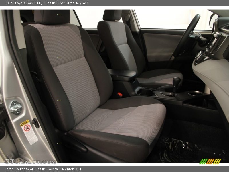 Classic Silver Metallic / Ash 2015 Toyota RAV4 LE