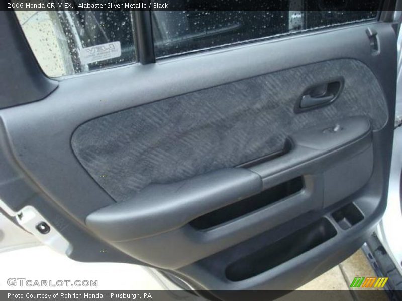 Alabaster Silver Metallic / Black 2006 Honda CR-V EX