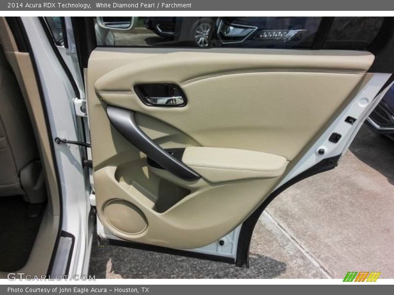 White Diamond Pearl / Parchment 2014 Acura RDX Technology