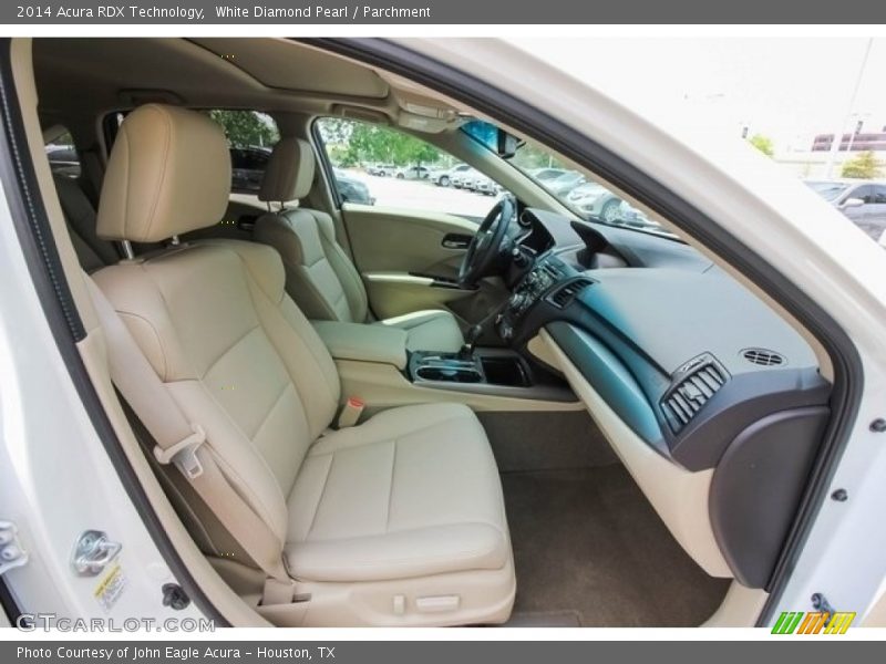 White Diamond Pearl / Parchment 2014 Acura RDX Technology
