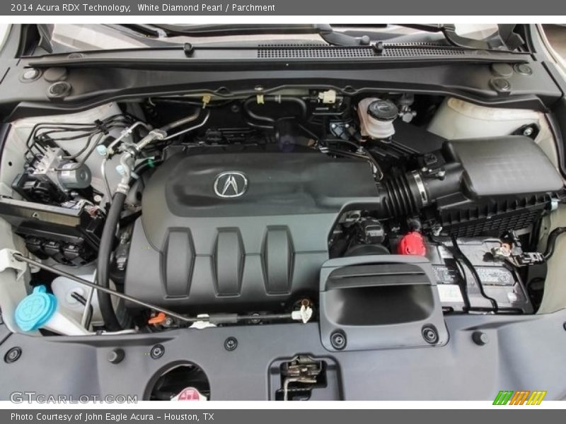 White Diamond Pearl / Parchment 2014 Acura RDX Technology