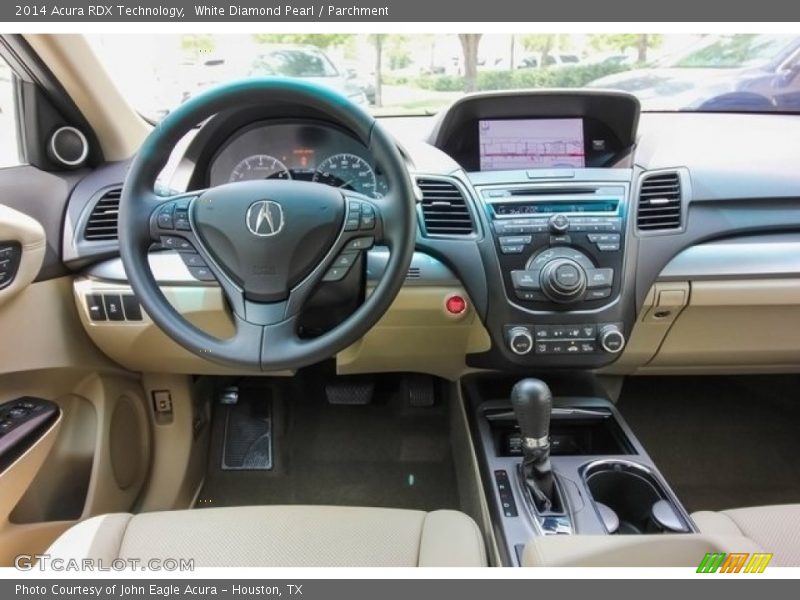 White Diamond Pearl / Parchment 2014 Acura RDX Technology