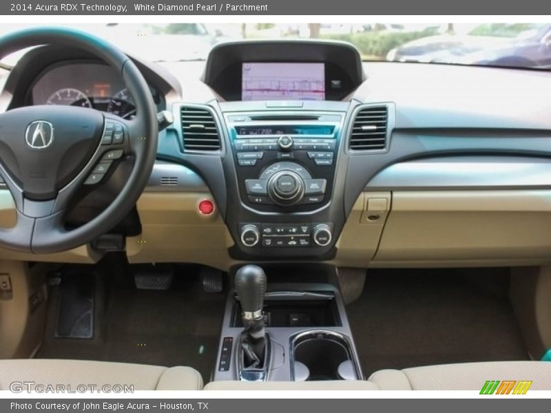 White Diamond Pearl / Parchment 2014 Acura RDX Technology