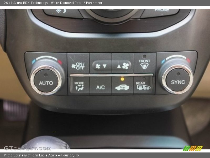 White Diamond Pearl / Parchment 2014 Acura RDX Technology