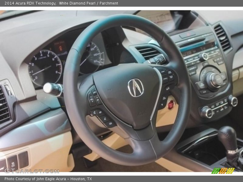 White Diamond Pearl / Parchment 2014 Acura RDX Technology