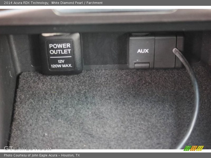 White Diamond Pearl / Parchment 2014 Acura RDX Technology