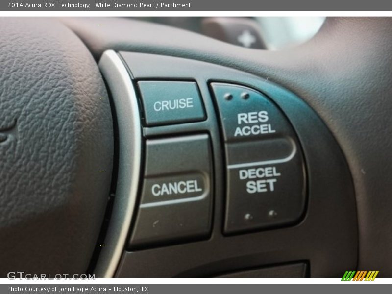 White Diamond Pearl / Parchment 2014 Acura RDX Technology
