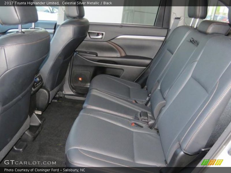 Celestial Silver Metallic / Black 2017 Toyota Highlander Limited