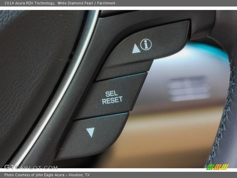 White Diamond Pearl / Parchment 2014 Acura RDX Technology