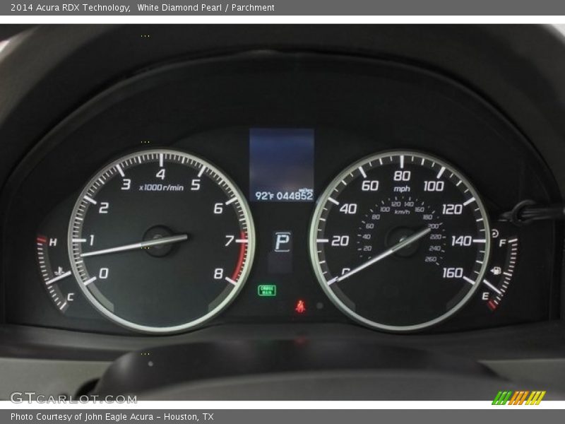 White Diamond Pearl / Parchment 2014 Acura RDX Technology