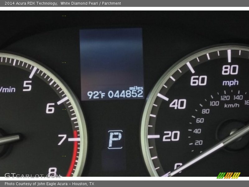 White Diamond Pearl / Parchment 2014 Acura RDX Technology