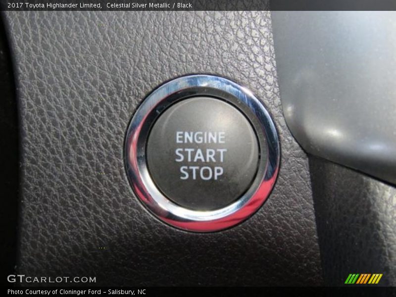 Celestial Silver Metallic / Black 2017 Toyota Highlander Limited