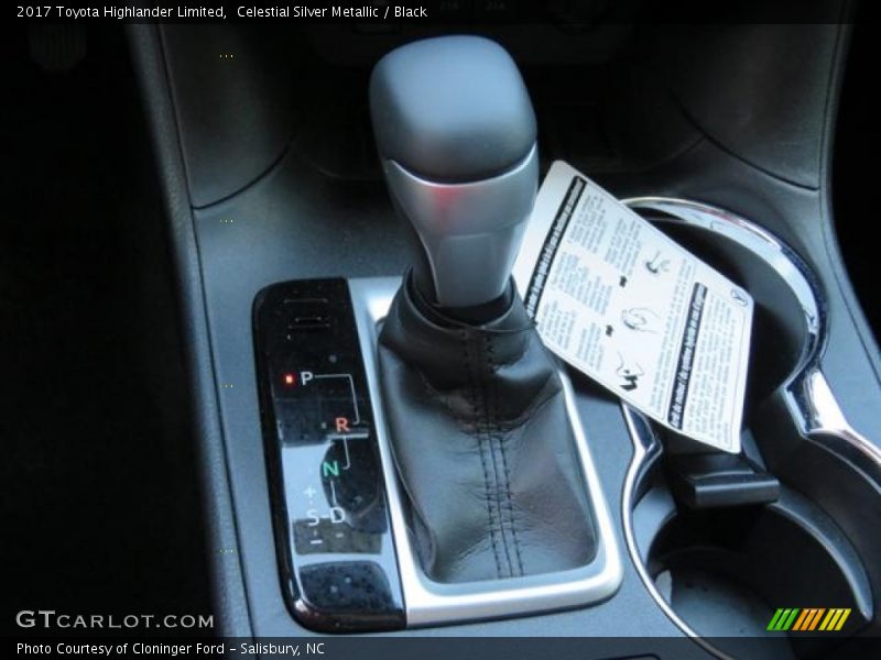 Celestial Silver Metallic / Black 2017 Toyota Highlander Limited