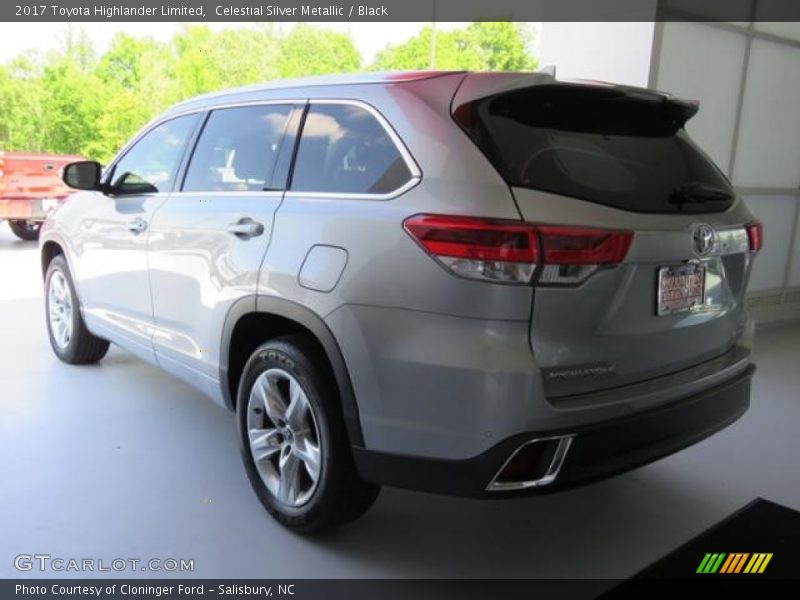 Celestial Silver Metallic / Black 2017 Toyota Highlander Limited