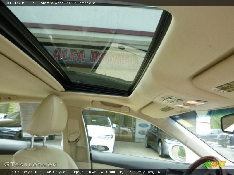 Starfire White Pearl / Parchment 2012 Lexus ES 350