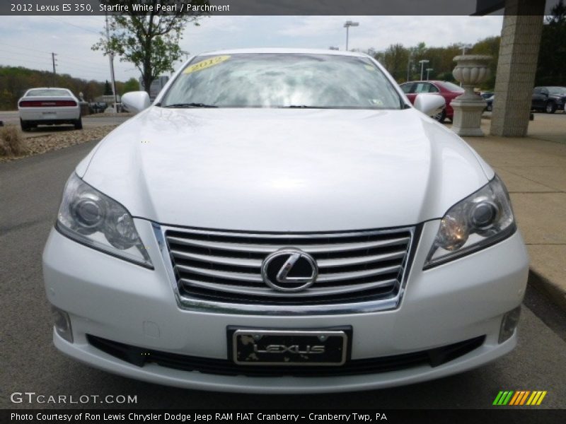 Starfire White Pearl / Parchment 2012 Lexus ES 350
