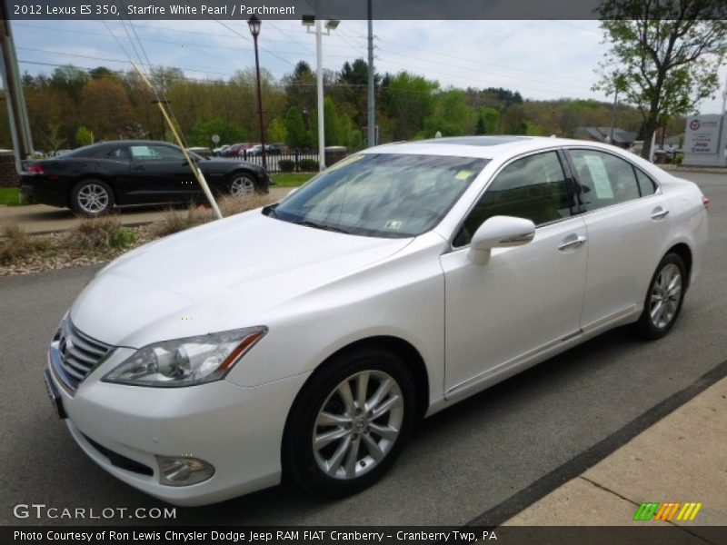Starfire White Pearl / Parchment 2012 Lexus ES 350