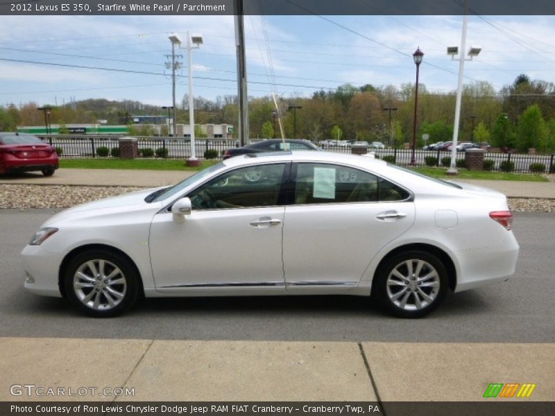 Starfire White Pearl / Parchment 2012 Lexus ES 350
