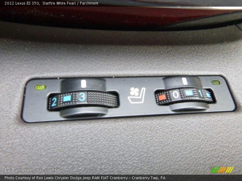 Starfire White Pearl / Parchment 2012 Lexus ES 350