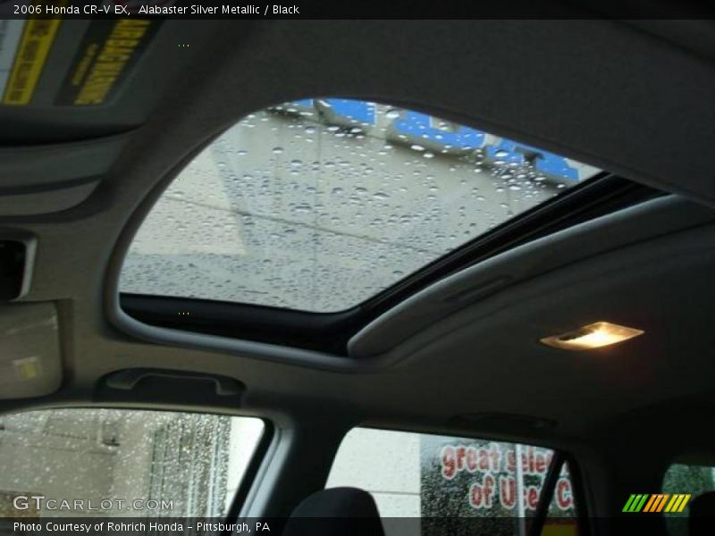 Alabaster Silver Metallic / Black 2006 Honda CR-V EX