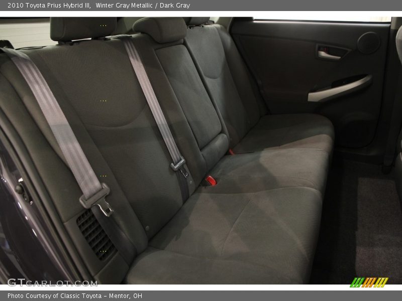 Winter Gray Metallic / Dark Gray 2010 Toyota Prius Hybrid III