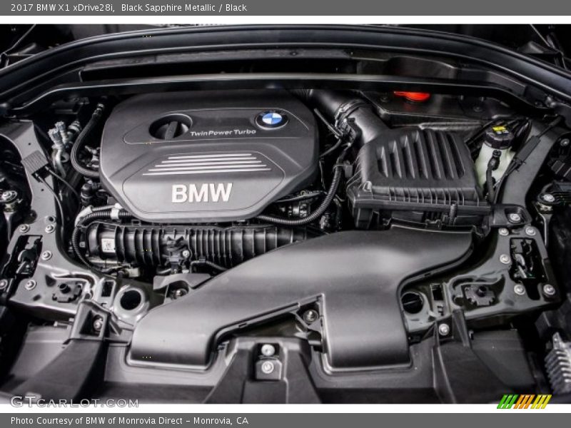 Black Sapphire Metallic / Black 2017 BMW X1 xDrive28i