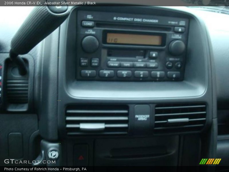 Alabaster Silver Metallic / Black 2006 Honda CR-V EX
