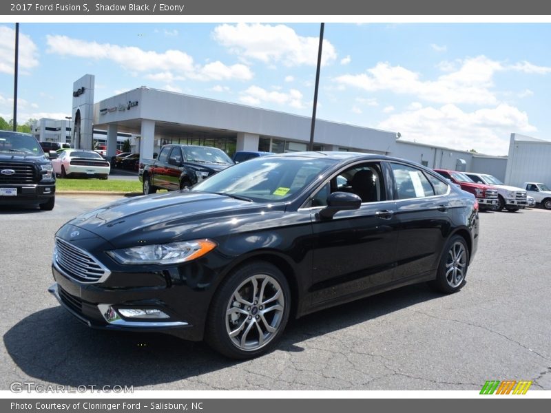 Shadow Black / Ebony 2017 Ford Fusion S