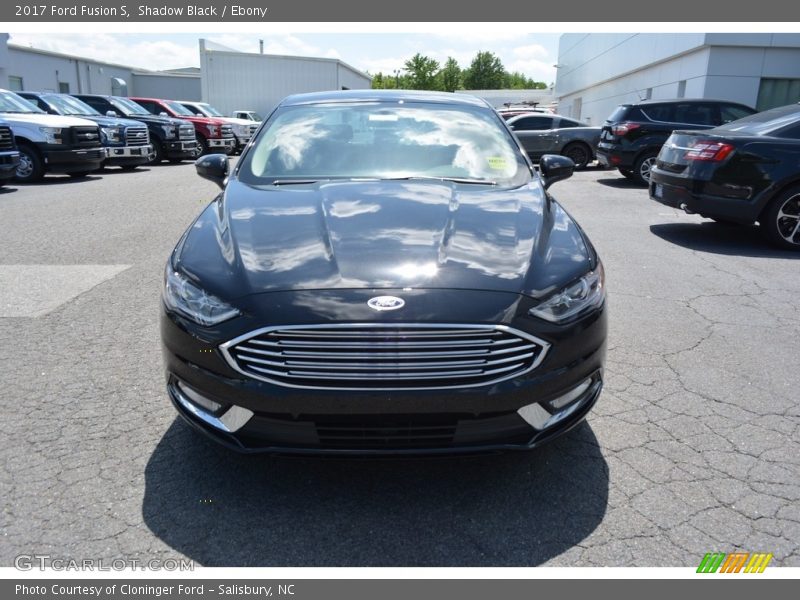 Shadow Black / Ebony 2017 Ford Fusion S