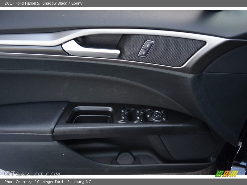 Shadow Black / Ebony 2017 Ford Fusion S