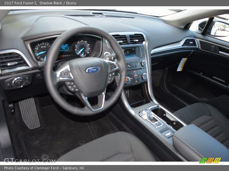 Shadow Black / Ebony 2017 Ford Fusion S