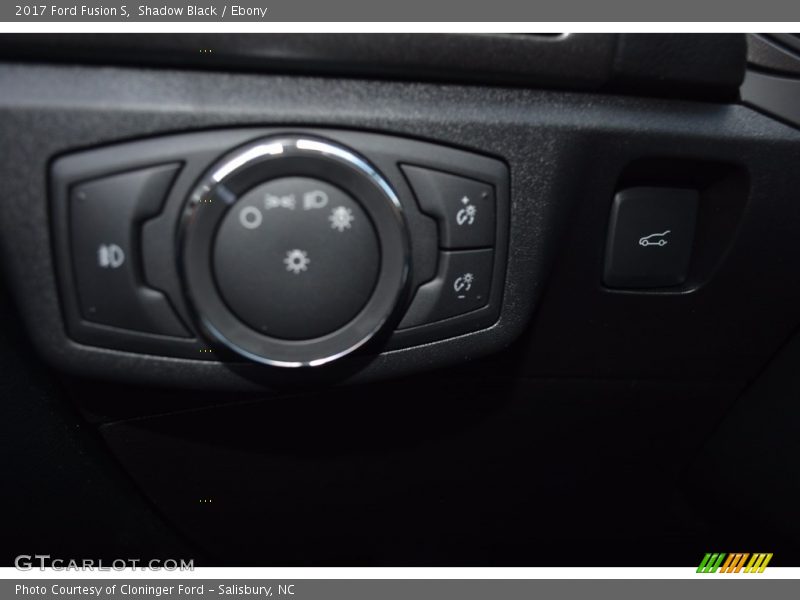 Shadow Black / Ebony 2017 Ford Fusion S