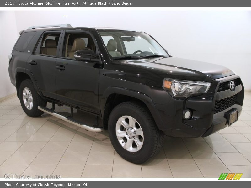 Attitude Black / Sand Beige 2015 Toyota 4Runner SR5 Premium 4x4