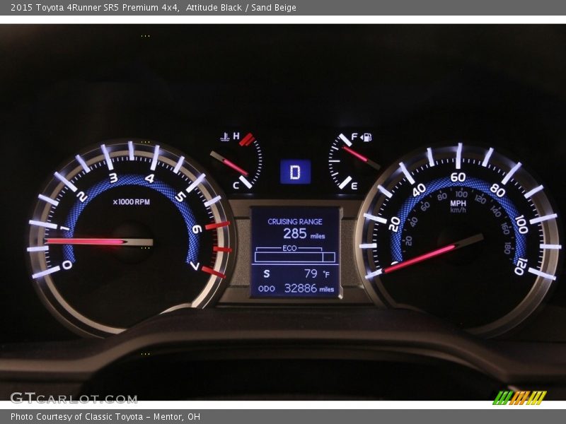 Attitude Black / Sand Beige 2015 Toyota 4Runner SR5 Premium 4x4
