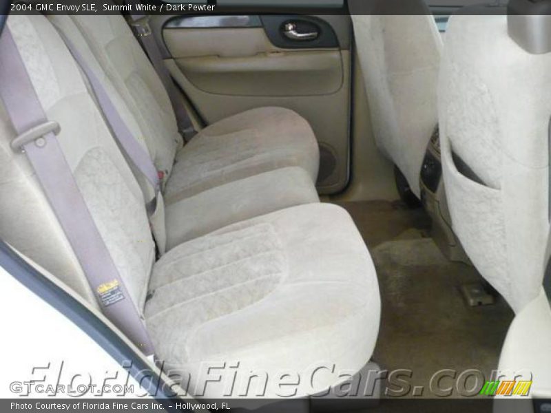 Summit White / Dark Pewter 2004 GMC Envoy SLE