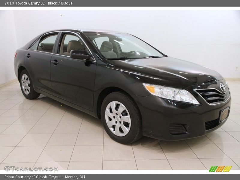 Black / Bisque 2010 Toyota Camry LE
