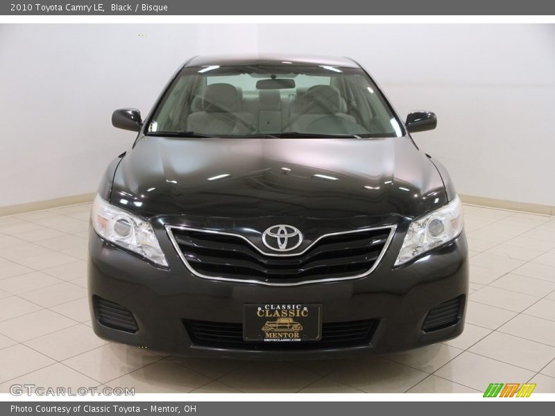 Black / Bisque 2010 Toyota Camry LE