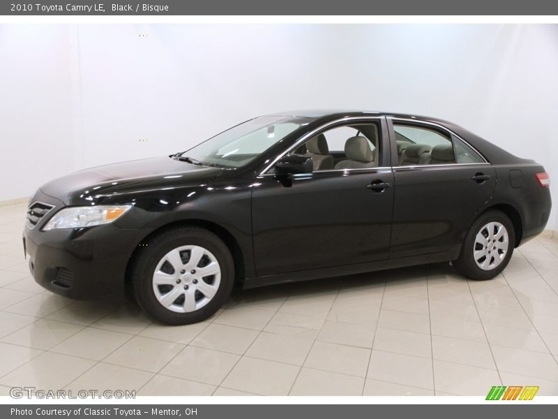 Black / Bisque 2010 Toyota Camry LE