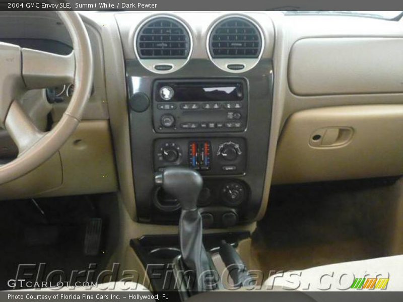 Summit White / Dark Pewter 2004 GMC Envoy SLE