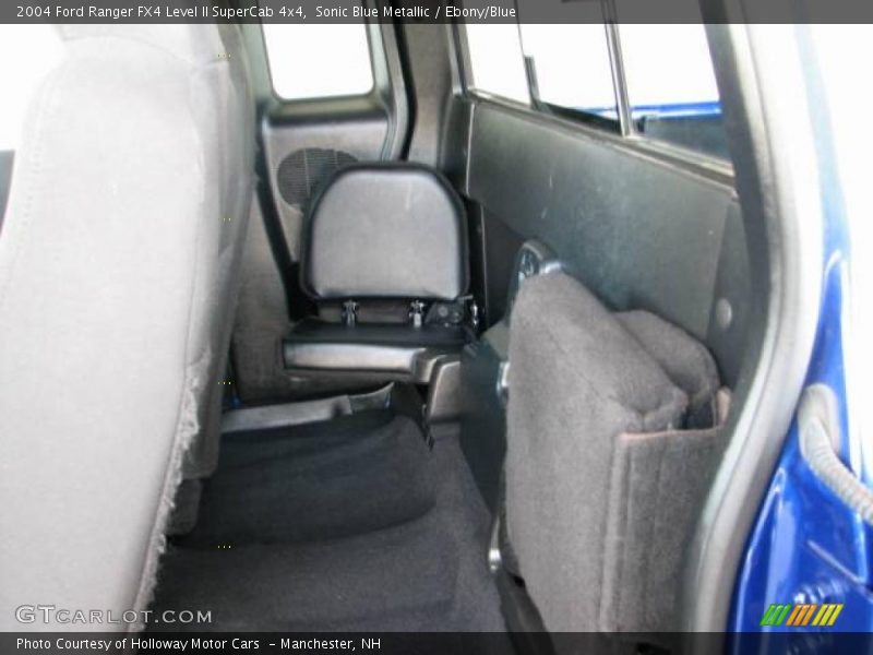 Sonic Blue Metallic / Ebony/Blue 2004 Ford Ranger FX4 Level II SuperCab 4x4