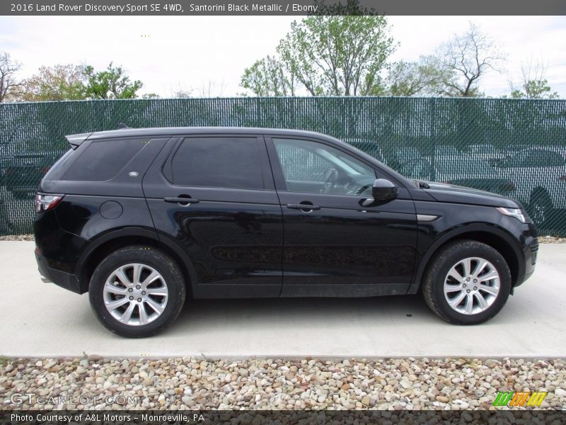 Santorini Black Metallic / Ebony 2016 Land Rover Discovery Sport SE 4WD