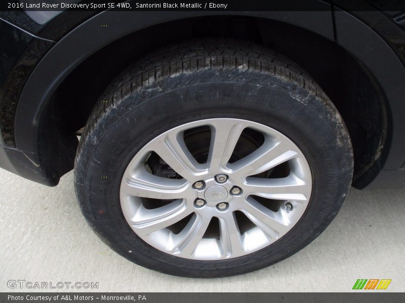 Santorini Black Metallic / Ebony 2016 Land Rover Discovery Sport SE 4WD