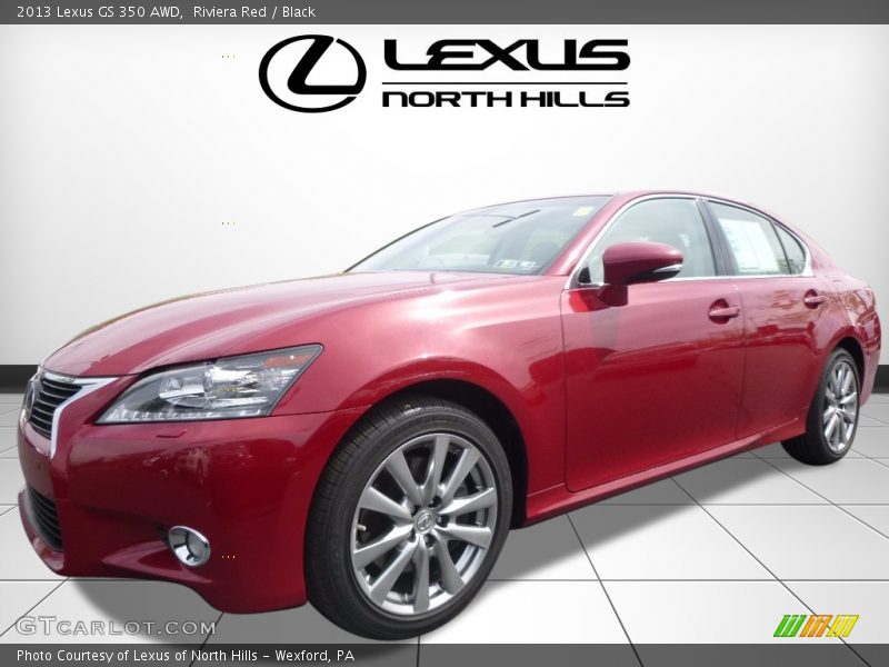 Riviera Red / Black 2013 Lexus GS 350 AWD