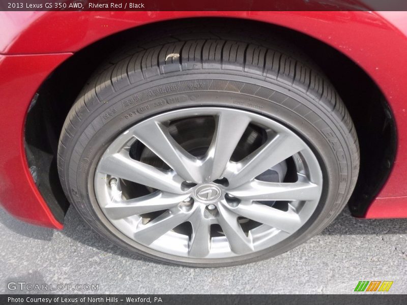 Riviera Red / Black 2013 Lexus GS 350 AWD