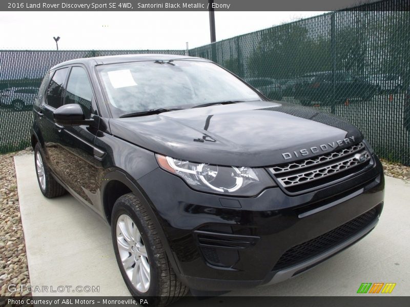 Santorini Black Metallic / Ebony 2016 Land Rover Discovery Sport SE 4WD