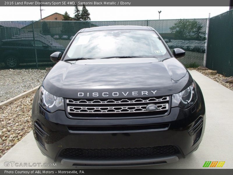 Santorini Black Metallic / Ebony 2016 Land Rover Discovery Sport SE 4WD