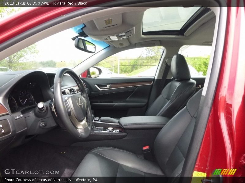 Riviera Red / Black 2013 Lexus GS 350 AWD