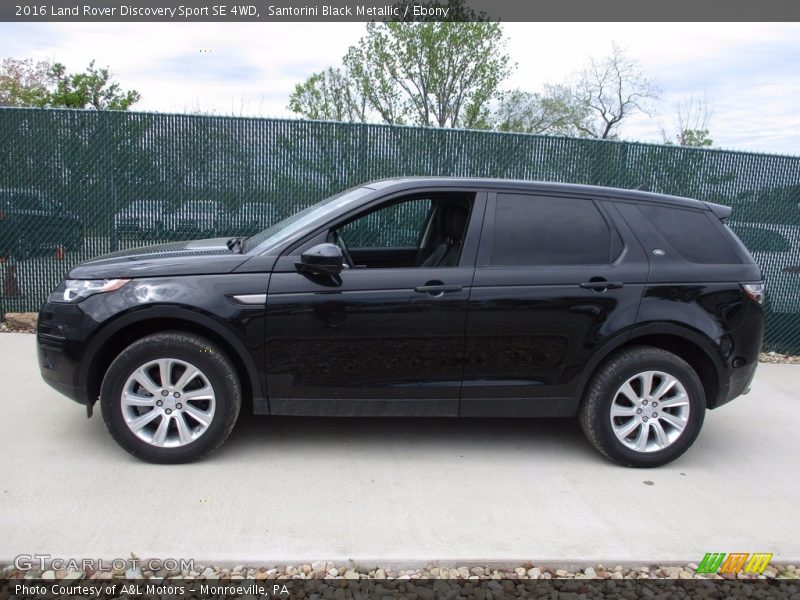 Santorini Black Metallic / Ebony 2016 Land Rover Discovery Sport SE 4WD