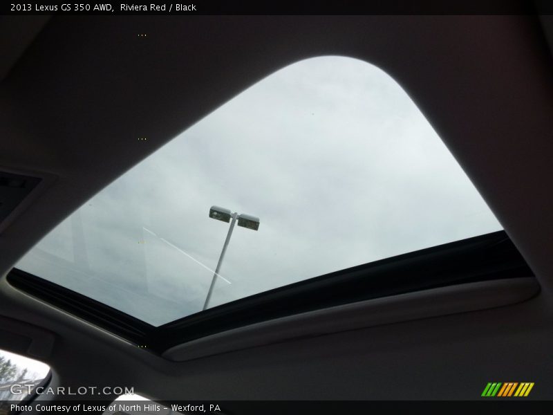 Riviera Red / Black 2013 Lexus GS 350 AWD