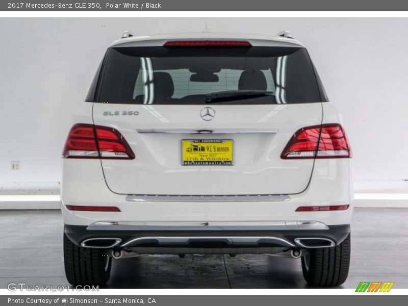 Polar White / Black 2017 Mercedes-Benz GLE 350